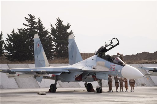 New Russian military might on full display in Syria
