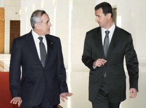 suleiman - assad  condolences