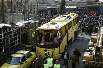 syria bus explosion