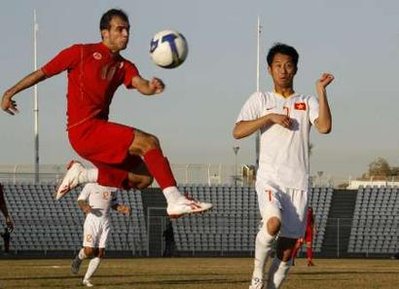 football -Lebanon vietnam