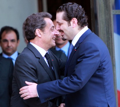 hariri  france -  sarkozy