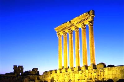  Baalbek is famous for its exquisitely detailed yet monumentally scaled temple ruins of the Roman period.