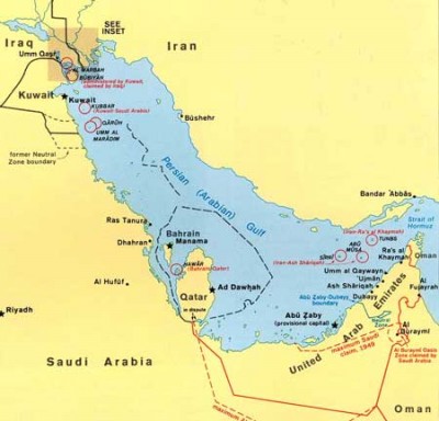 Gulf Map