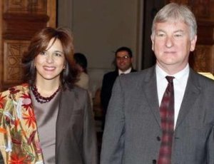 MarlaPietton with husband  french  ambassador Pietton