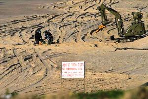 israel barrels of explosives