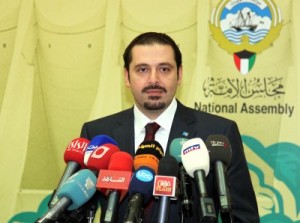 Hariri at Kuwaiti parliament