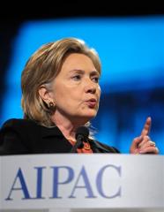 clinton aipac 2