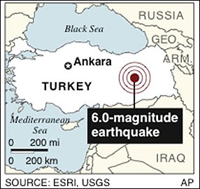 turkey earthquake