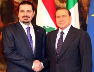 hariri Italian PM