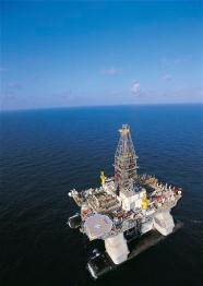 oil rig gulf