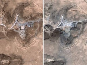 syria_before_after - nulear site