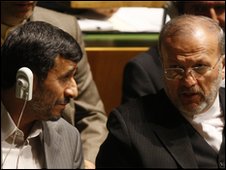 ahmadinejad - mottaki