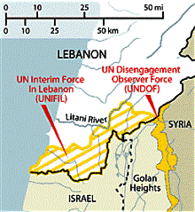 unifil - map