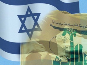 israel hezbollah flags