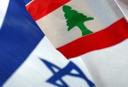 lebanon israel flags