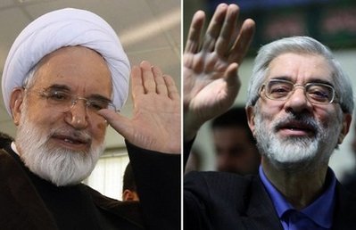 iran green movement -mousavi karoubi
