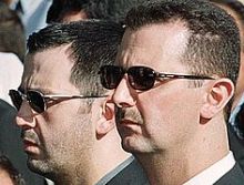 assad bashar R maher L