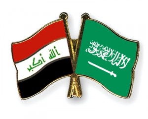 flags iraq saudi