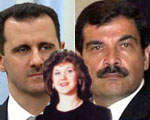 assad L bushra C shawkat R