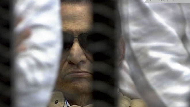 mubarak found guilty