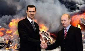 putin assad  russia has blood on its hands in Syria