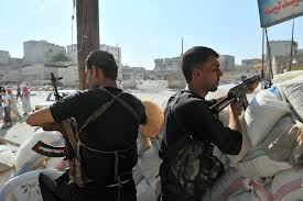 syrian rebels aleppo