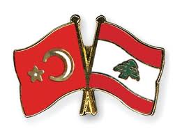 turkey lebanon flags