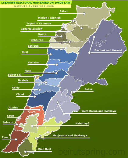 lebanese elections 1960 law