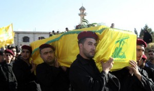 hezbollah funeral for fighter