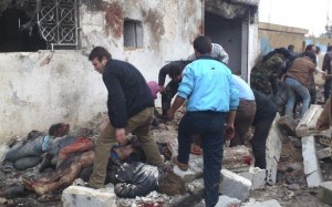 syrian bakery bombed