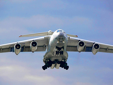 Russian cargo plane IL-76
