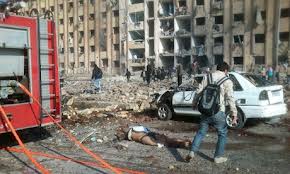 aleppo university blast