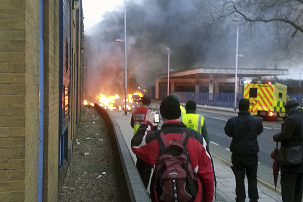 helicopter crash london