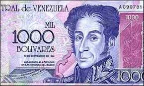 1000 venezuelan bolivars