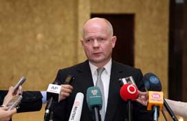 Hague British foreign minister