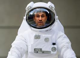 ahmadinejad astronaut