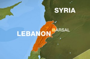 arsal lebanon map