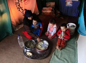 syrian refugees lebanon 2013