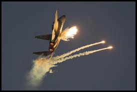Israel F15 flares