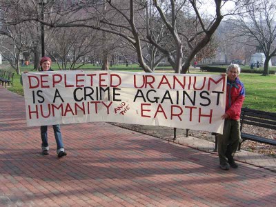 depleted uranium a crime