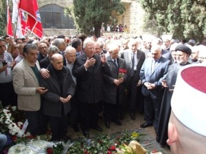 kamal Jumblatt grave