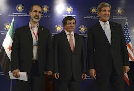 khatib, Kerry, Turkish FM