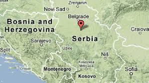 serbia map