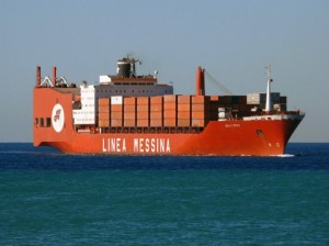 Jolly Nero cargo ship- Genoa