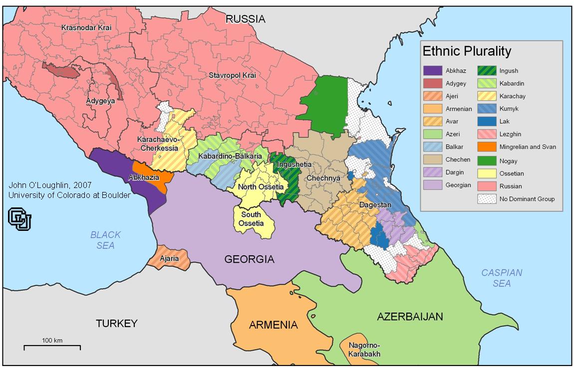 Russia ethnicMap