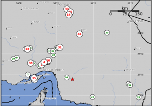 minab, ira quake