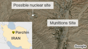 Parchin nuclear  site iran