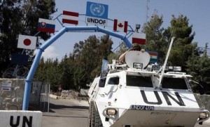 UNDOF UN peacekeepers, golan