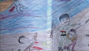 drawings by syrian children
