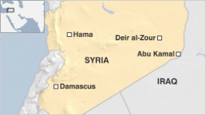 map syria hama